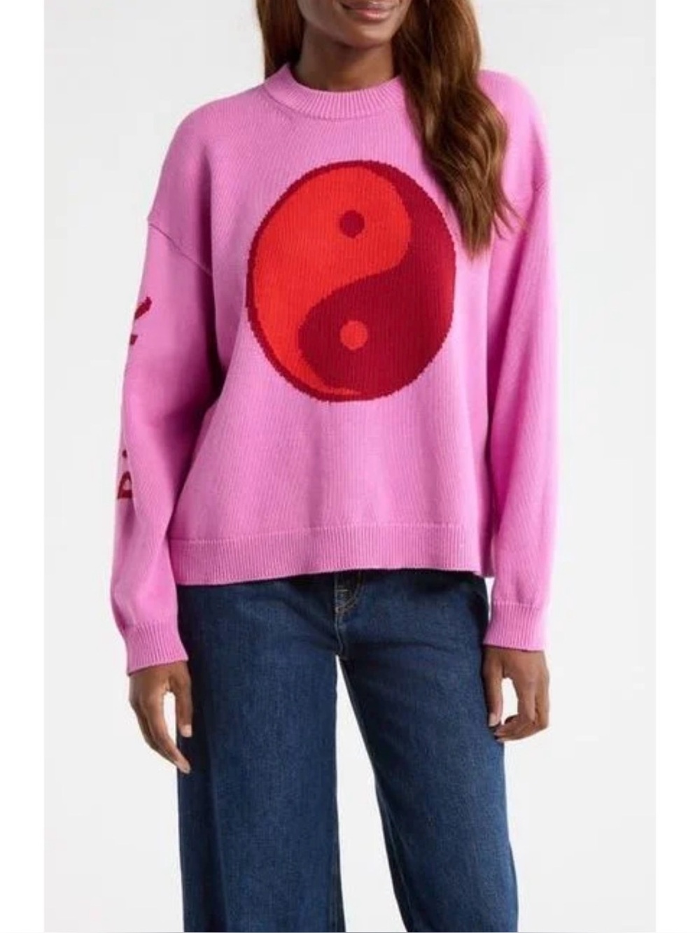 STAUD GIADA SWEATER ORCHID